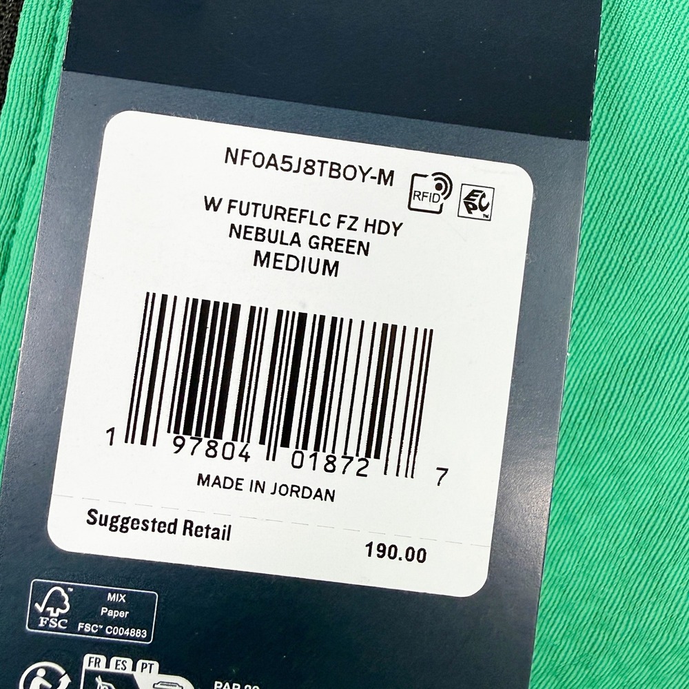 The North Face Summit Series Futurefleece Hoody Nebula Green / Size M Womens - Picture 6 of 12